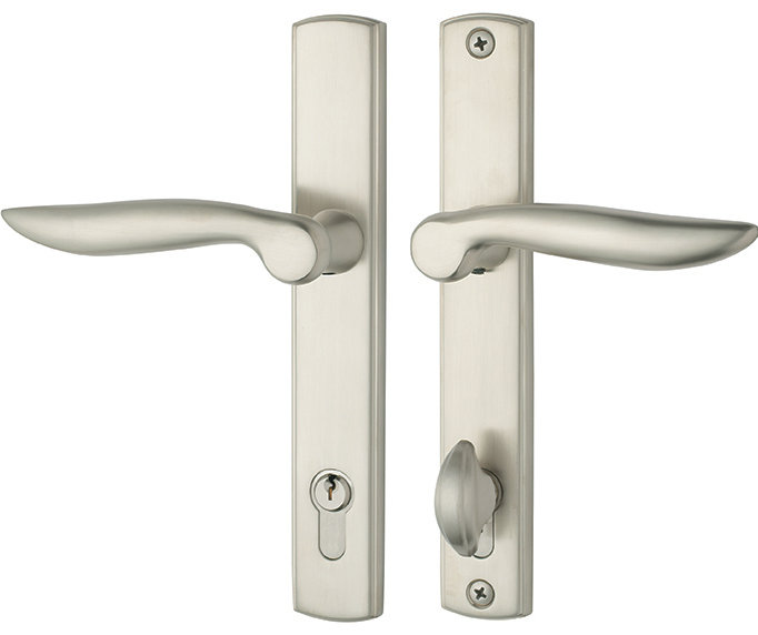 Rockwell Security Complete Contemporary Entry Lever Set with Single